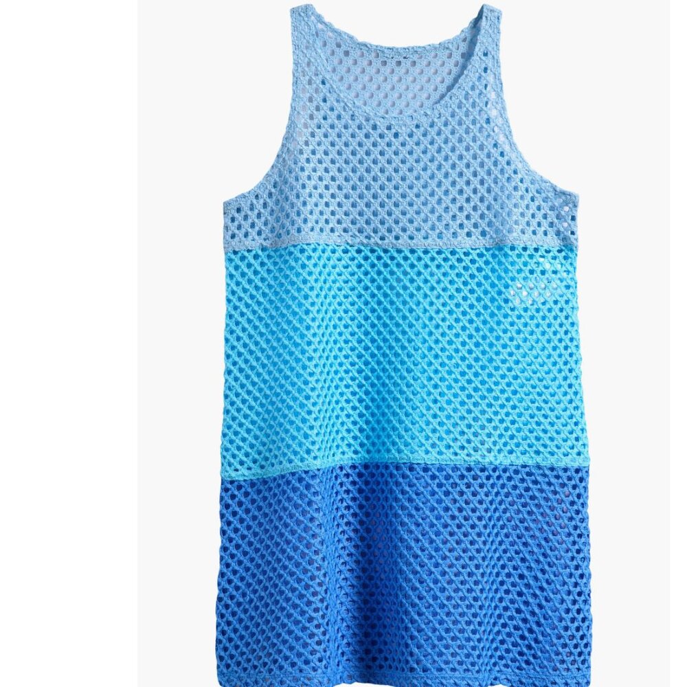 NWT Kids' A-Line Colorblocked Cover-Up Dress